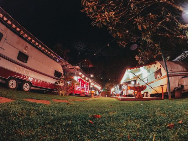 illuminated rv park